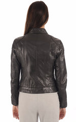 Women Genuine Leather Jacket WJ 46 freeshipping - SkinOutfit