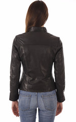 Women Genuine Leather Jacket WJ 53 freeshipping - SkinOutfit