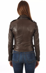 Women Genuine Leather Jacket WJ 57 freeshipping - SkinOutfit