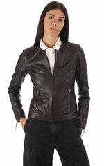 Women Genuine Leather Jacket WJ 72 freeshipping - SkinOutfit