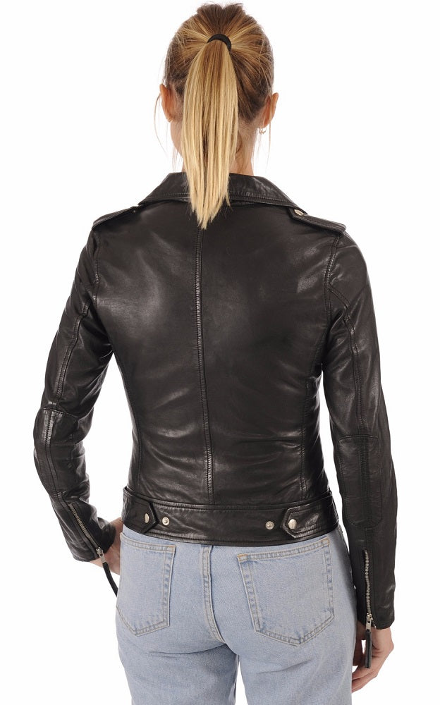 Women Genuine Leather Jacket WJ 75 freeshipping - SkinOutfit