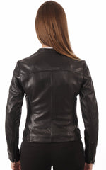 Women Genuine Leather Jacket WJ 77 freeshipping - SkinOutfit