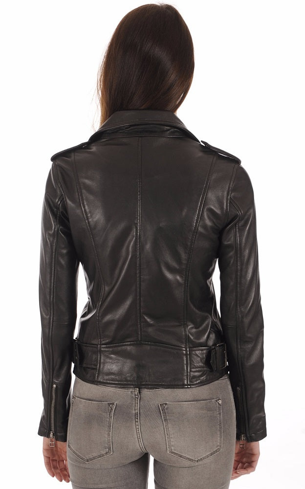 Women Genuine Leather Jacket WJ 80 freeshipping - SkinOutfit