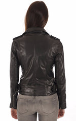Women Genuine Leather Jacket WJ 80 freeshipping - SkinOutfit