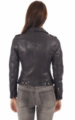 Women Genuine Leather Jacket WJ 81 freeshipping - SkinOutfit