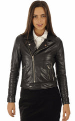 Women Genuine Leather Jacket WJ 95 freeshipping - SkinOutfit