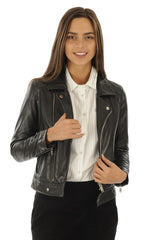Women Genuine Leather Jacket WJ 95 freeshipping - SkinOutfit