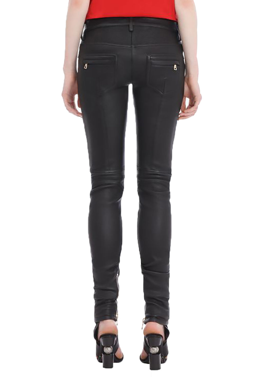 Women Genuine Leather Pant WP 01 SkinOutfit