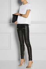Women Genuine Leather Pant WP 02 SkinOutfit