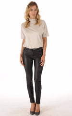 Women Genuine Leather Pant WP 03 SkinOutfit