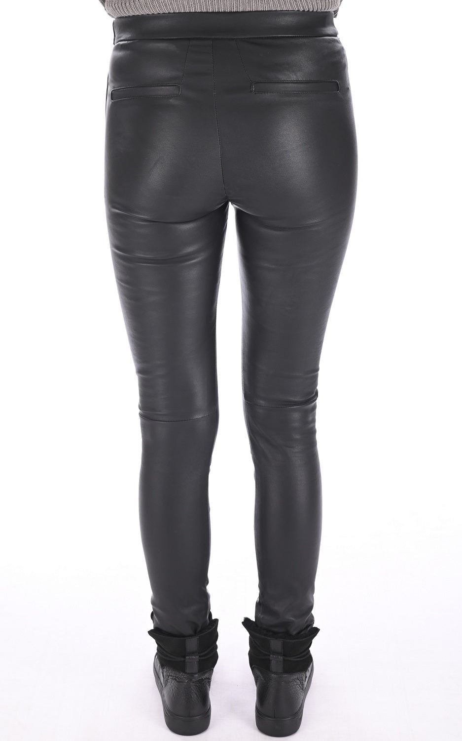 Women Genuine Leather Pant WP 11 SkinOutfit