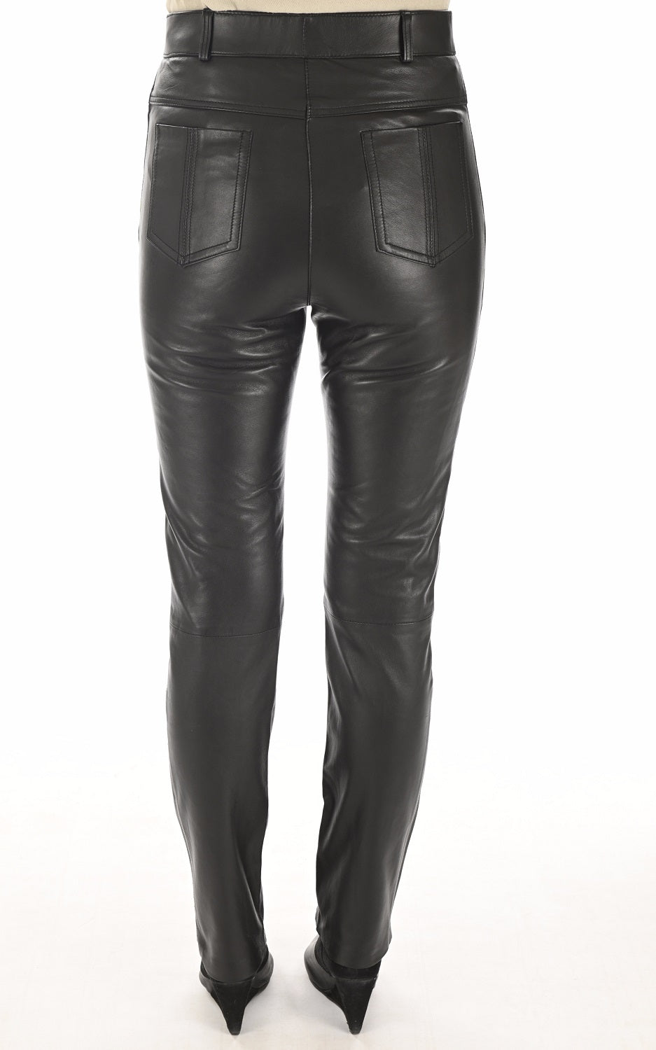 Women Genuine Leather Pant WP 12 SkinOutfit