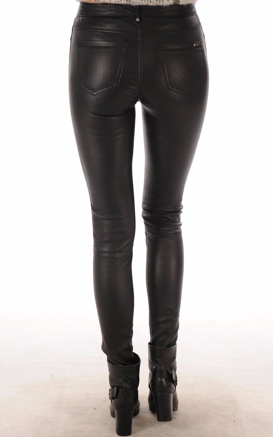 Women Genuine Leather Pant WP 13 SkinOutfit