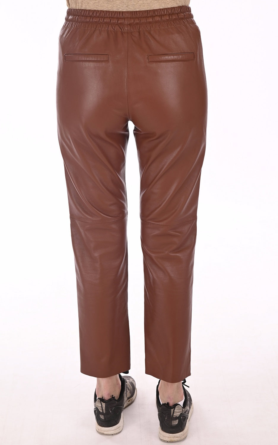 Women Genuine Leather Pant WP 18 SkinOutfit