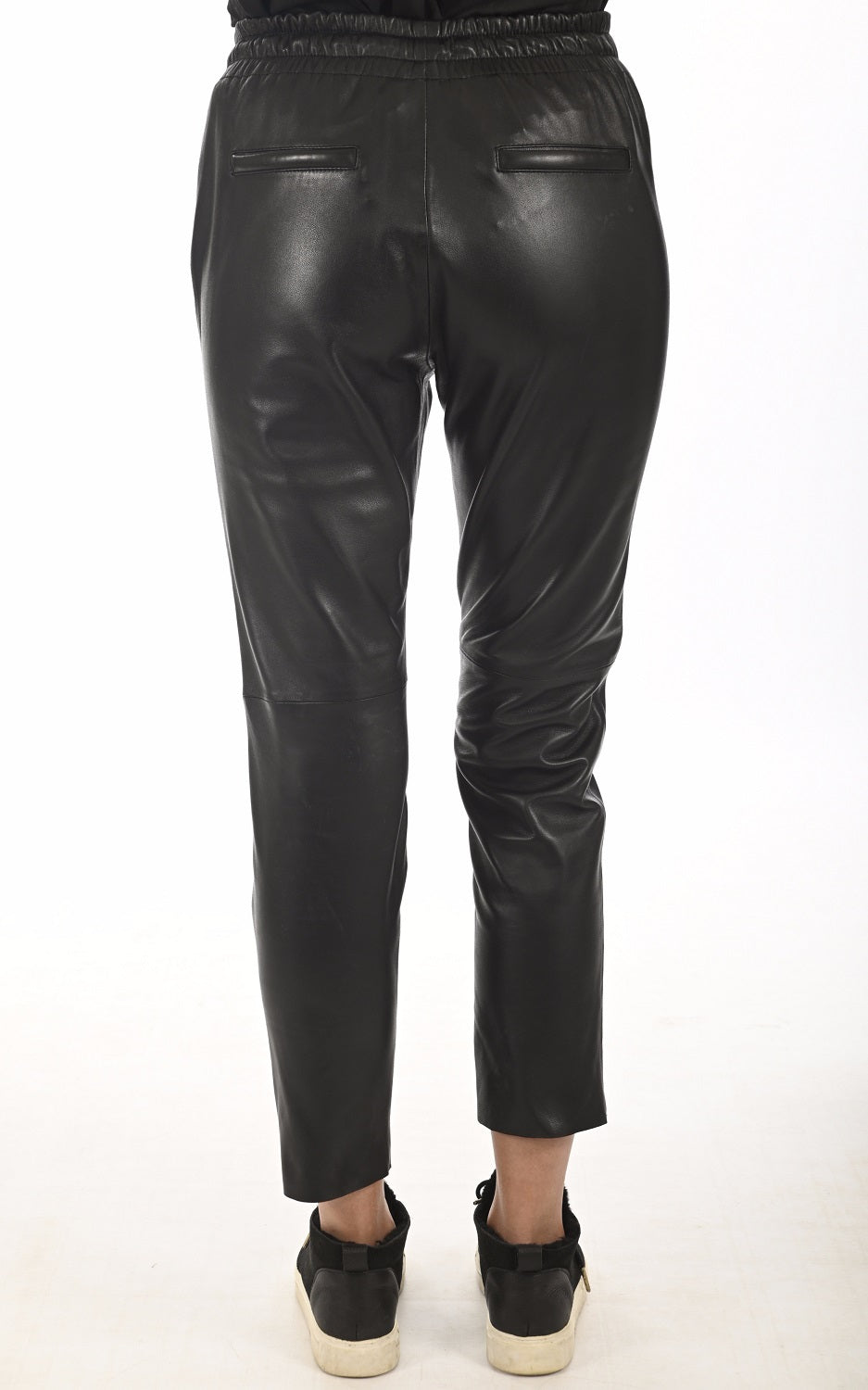 Women Genuine Leather Pant WP 19 SkinOutfit