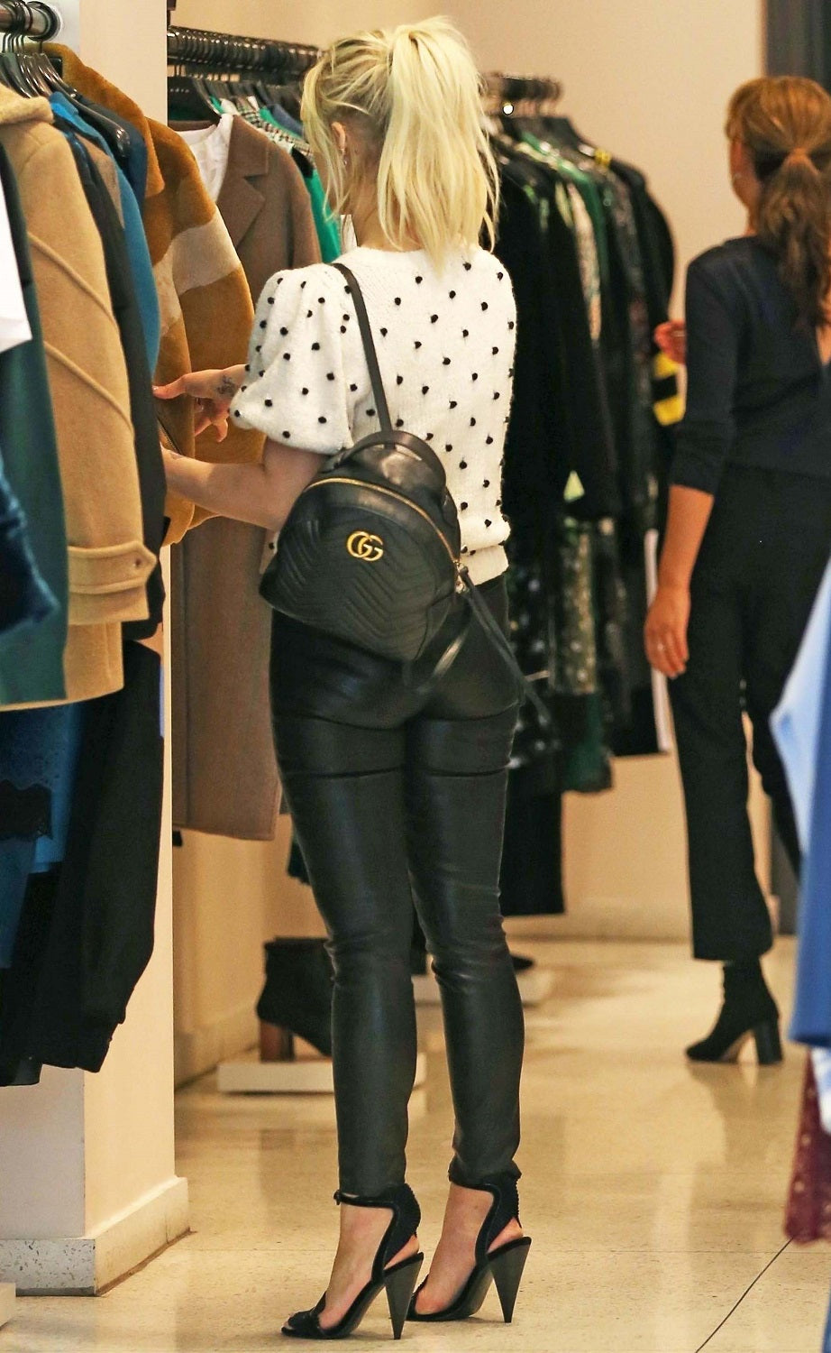 Women Genuine Leather Pant WP 54 SkinOutfit