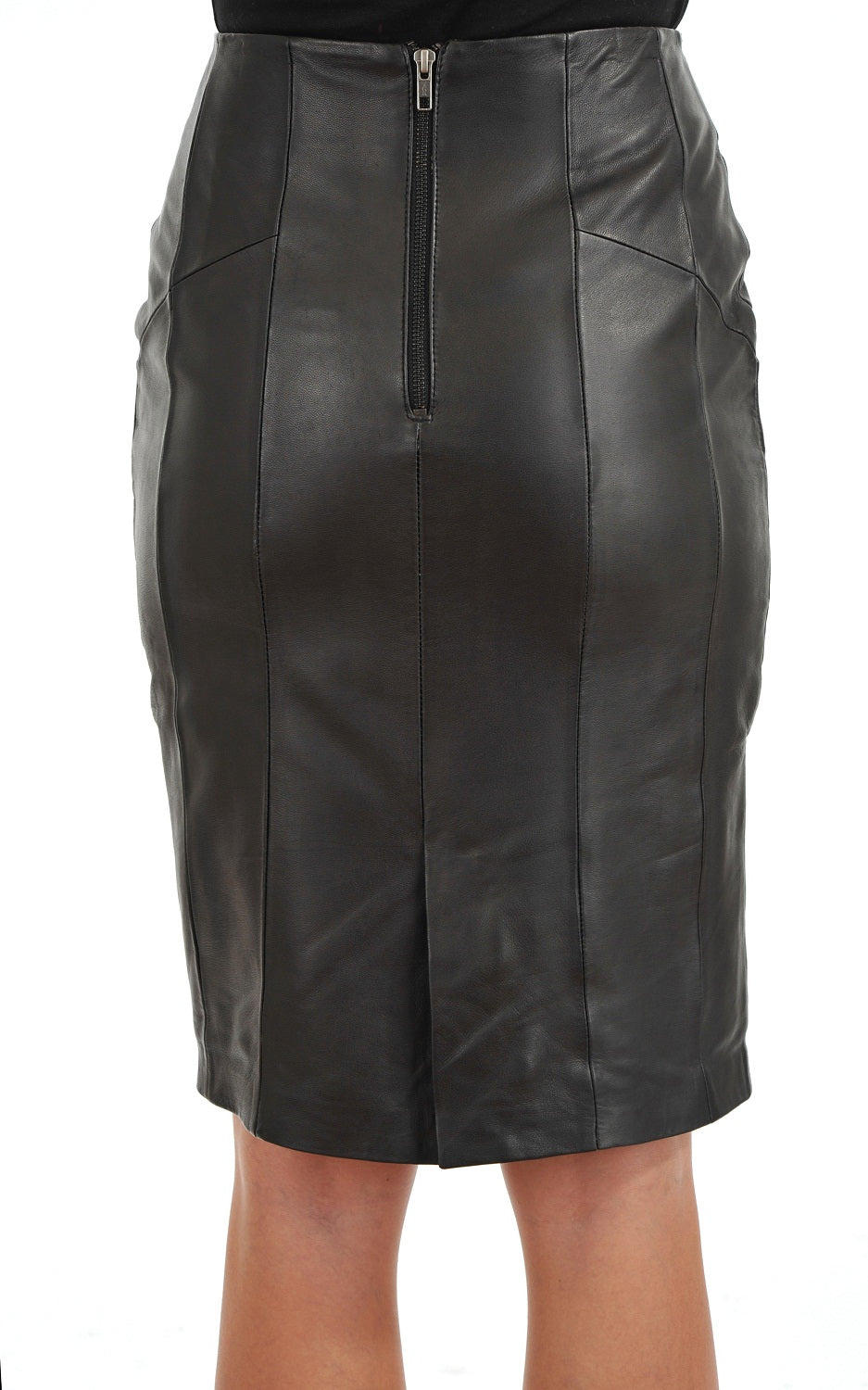 Women Genuine Leather Skirt WS 11 SkinOutfit